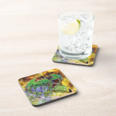 Emerald Cosmic Dragon Untersetzer (Rechte Seite)