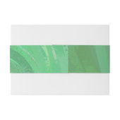 Emerald Cream Einladungsbanderole (Rückseitenbeispiel)