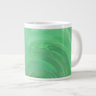 Emerald Cream Green Jumbo-Tasse