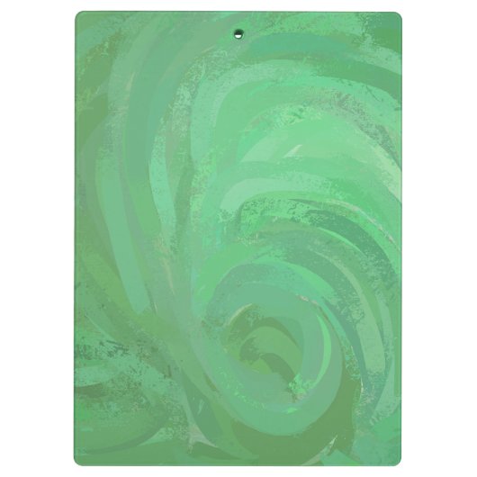 Emerald Cream Klemmbrett (Rückseite)