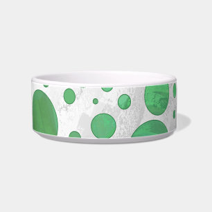 Emerald Cream Polka Dot Napf