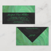 Emerald Cream Visitenkarte (Vorne/Hinten)