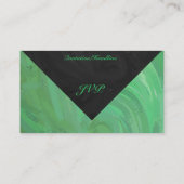 Emerald Cream Visitenkarte (Rückseite)