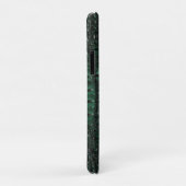 Emerald Crocodile Leather Luxury Exotic Skin Case-Mate iPhone Hülle (Hinten/Rechts)