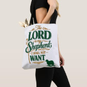 Emerald Crossing Psalm 23 VBS Volunteer Tote Tasche (Von Nahem)