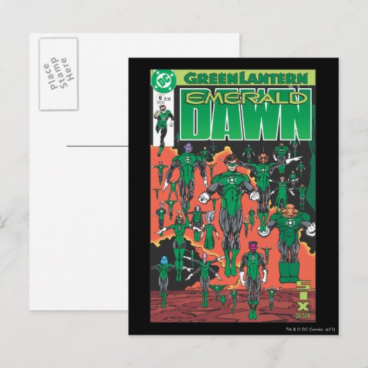 Emerald Dawn Cover Postkarte (Vorne/Hinten)