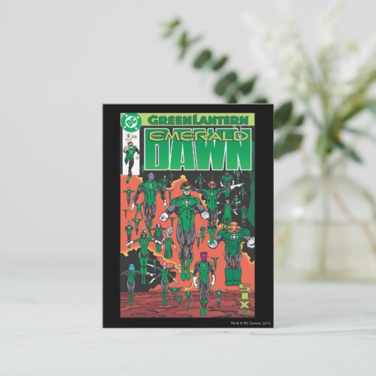 Emerald Dawn Cover Postkarte (Stehend Vorderseite)