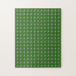 Emerald Diamond Gemstone Art Green Puzzle