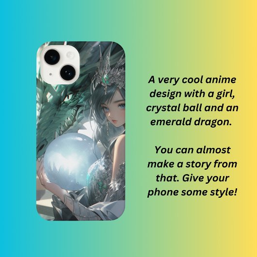 Emerald Dragon iPhone Hülle