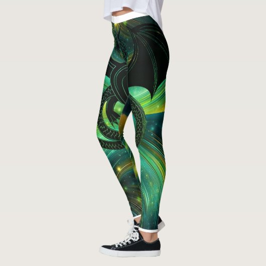 Emerald Dragon Leggings (Links)