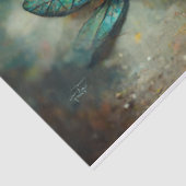 Emerald Dragonfy Decoupage Seidenpapier (Ausschnitt)