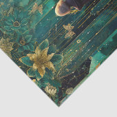 Emerald Dreams Fantasy Forest Königin Decoupage Seidenpapier (Ausschnitt)
