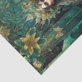 Emerald Dreams Fantasy Forest Queen Decoupage Seidenpapier (Ausschnitt)