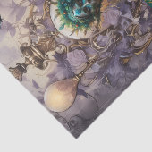 Emerald Dreams Fantasy Forest Queen Decoupage Seidenpapier (Ausschnitt)