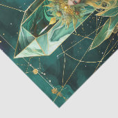 Emerald Dreams Fantasy Forest Queen Decoupage Seidenpapier (Ausschnitt)