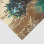 Emerald Dreams Fantasy Forest Queen Decoupage Seidenpapier (Ausschnitt)