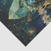 Emerald Dreams Fantasy Forest Queen Decoupage Seidenpapier (Ausschnitt)