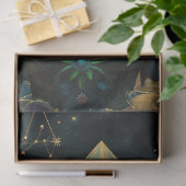 Emerald Dreams Fantasy Forest Queen Dekoupage Seidenpapier (Geschenk)