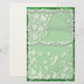 Emerald Dreams Junk Journal Stil Trompe L'oeil Briefpapier (Vorne/Hinten)