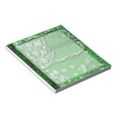 Emerald Dreams Junk Journal Stil Trompe L'oeil Notizblock (angewinkelt)