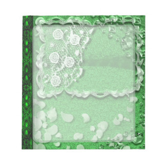 Emerald Dreams Junk Journal Style Trompe L'oeil Notizblock