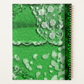 Emerald Dreams Trompe L'oeil Junk Journal Stil Planer (Rückseite)