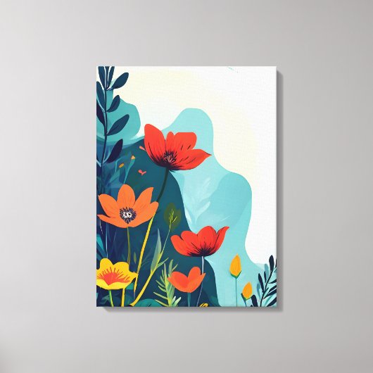 Emerald Dreamscape Leinwanddruck (Vorderseite)