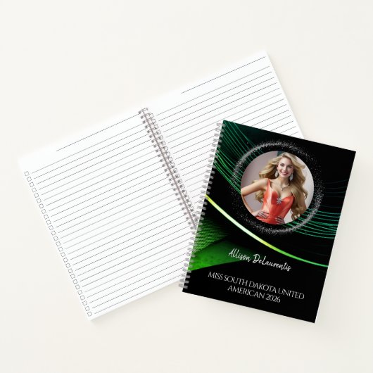 Emerald Dust Ultimate Pageant Checklist Notebook Notizblock (Innenseite)