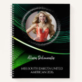 Emerald Dust Ultimate Pageant Checklist Notebook Notizblock (Vorderseite)