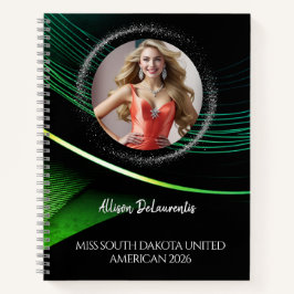 Emerald Dust Ultimate Pageant Checklist Notebook Notizblock