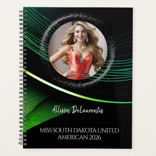 Emerald Dust Ultimate Pageant Planner Planer (Vorderseite)