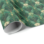 Emerald Elegance Geschenkpapier (Rolleneckpunkt)