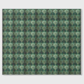 Emerald Elegance Geschenkpapier (Flach)