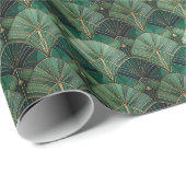 Emerald Elegance Geschenkpapier (Rolleneckpunkt)