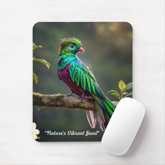 "Emerald Elegance" Mousepad (Mit Mouse)
