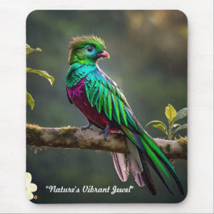 "Emerald Elegance" Mousepad