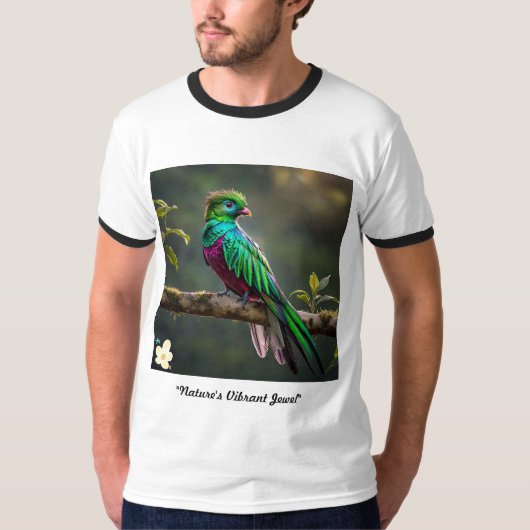 "Emerald Elegance" T-Shirt (Vorderseite)