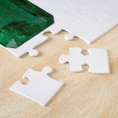 Emerald Emerald Cut Green Gemstone Winter Puzzle (Seite)