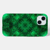 Emerald Energy Mandala Fraktal Kunst Case-Mate iPhone Hülle (Rückseite (Horizontal))