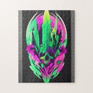 Emerald Enigma Skull Puzzle - 252 Stück