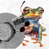 Emerald Eye Rainforest Frog Badehandtuch