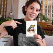 Emerald Eye Rainforest Frog Postkarte