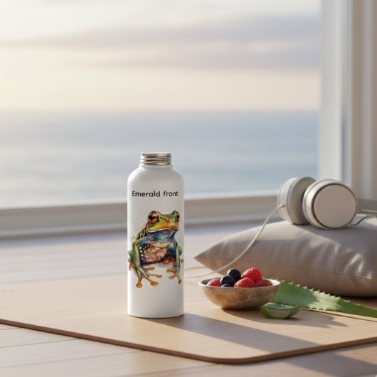 Emerald Eye Rainforest Frog Trinkflasche