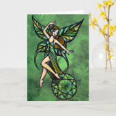 Emerald Fairy Karte (Gelbe Blume)