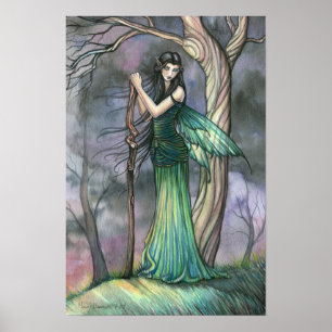 Emerald Fee Fairy Poster von Molly Harrison
