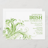 Emerald Ferns Einladung (Vorne/Hinten)