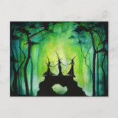 Emerald Fire Postkarte (Vorderseite)