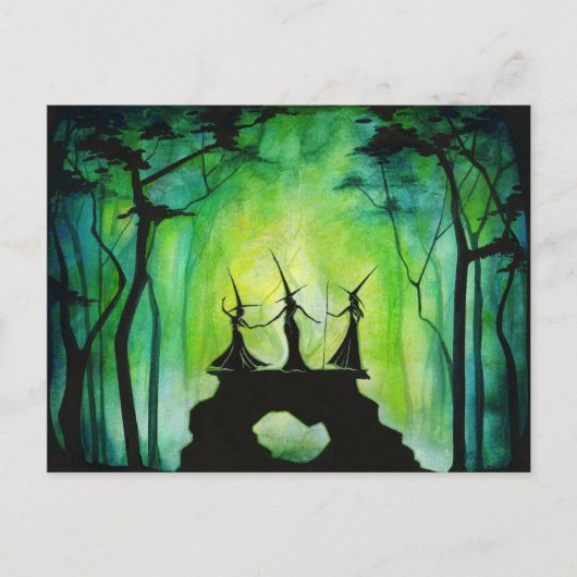 Emerald Fire Postkarte (Vorderseite)