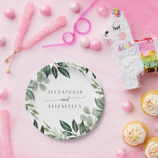 Emerald Forest Pappteller (Party)