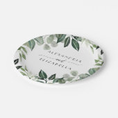 Emerald Forest Pappteller (Schrägansicht)